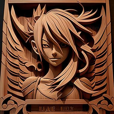 3D model Lucy Serfilia Fairy Tail E FROM ANIME (STL)